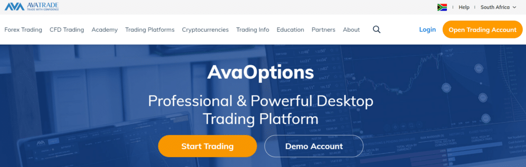 Trading Platforms - AvaOptions 